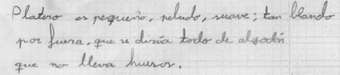 Aprendiendo a escribir con fosfenos y audición alternativa: alumno 1 Aprendiendo a escribir con fosfenos y audición alternativa