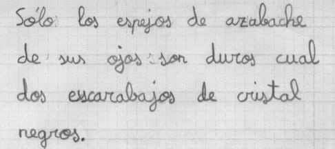 Estimulación cerebral mediante la audición alternativa y los fosfenos: alumno 5/2 Neurosincronización y fosfeno: aprendiendo a escribir, alumno 5/2