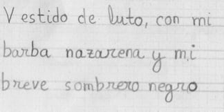 Evolución del alumno 6/2: aprendiendo a escribir, escritura elegante con el fosfeno y con la neurosincronización Evolución del alumno 6/2: aprendiendo a escribir, escritura elegante con el fosfeno y con la audición alternativa