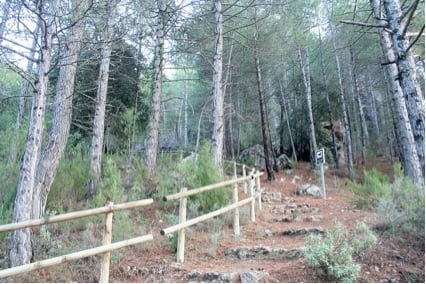 Subida a la Coveta de l'aigua