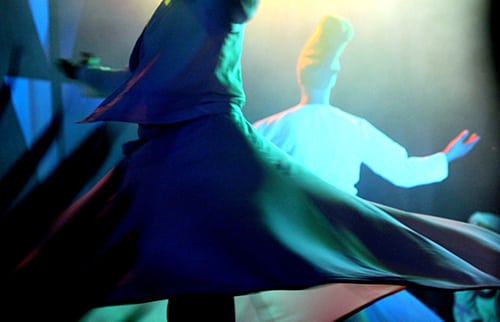 El balanceo de los derviches