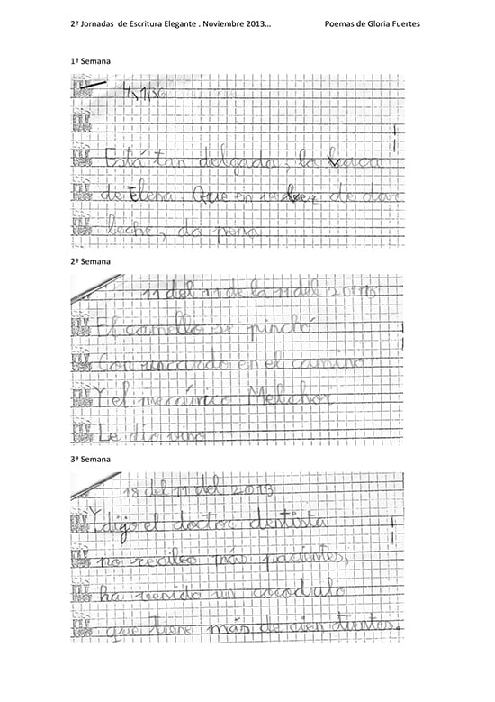 Fosfeno y audición alternativa: aprender a escribir, evolución del alumno 4 Fosfenos y neurosincronización: aprender a escribir, evolución del alumno 4