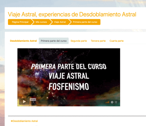 Curso de viajes astrales