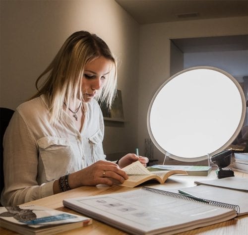 Ritmos circadianos y lámpara de luminoterapia