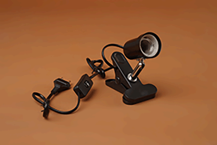 Portabombillas para la bolbilla de fosfenos